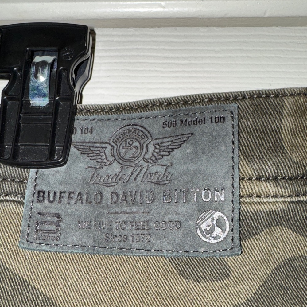 Buffalo David Bitton Camouflage Jeans - Picture 4 of 7